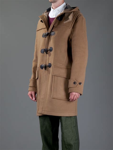 burberry cashmere pea coat|burberry men's duffle coat.